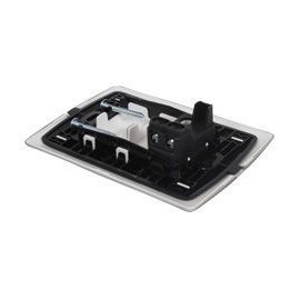PLACA 3M 2 INT SENCILLOS Y 1 FP PERLA - Envío Gratuito