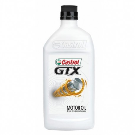 ACEITE LUBRICANTE GTX 20W50 5X12X1 QT SPAN CASTROL - Envío Gratuito