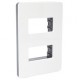 PLACA 2 VENTANAS BLANCA - Envío Gratuito