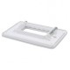 PLACA 3 MÓDULOS CHROME SOFT SCHNEIDER ELECTRIC - Envío Gratuito