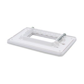 PLACA 3 MÓDULOS CHROME SOFT SCHNEIDER ELECTRIC - Envío Gratuito