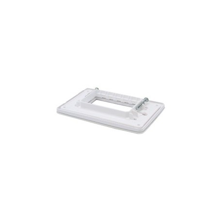 PLACA 3 MÓDULOS CHROME SOFT SCHNEIDER ELECTRIC - Envío Gratuito