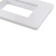PLACA 3 MÓDULOS CHROME SOFT SCHNEIDER ELECTRIC - Envío Gratuito