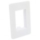 PLACA 3 MÓDULOS CHROME SOFT SCHNEIDER ELECTRIC - Envío Gratuito