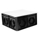 CAJA 3/4 NEGRA CON TAPA - Envío Gratuito
