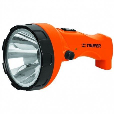 LINTERNA RECARGABLE 9 LEDS NARANJA TRUPER - Envío Gratuito