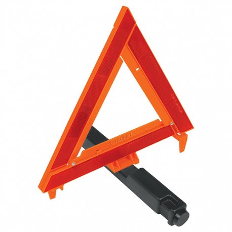 TRIÁNGULO DE SEGURIDAD DE PLÁSTICO 29 CM - Envío Gratuito
