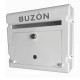 BUZÓN ALEMAN BLANCO CON CHAPA - Envío Gratuito