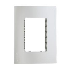 PLACA STYLO STATUS 3 MÓDULOS TITANIO - Envío Gratuito