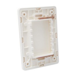 PLACA CIEGA BLANCA - Envío Gratuito