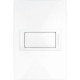 PLACA 1 MODULO COLOR BLANCO SCHNEIDER ELECTRIC - Envío Gratuito