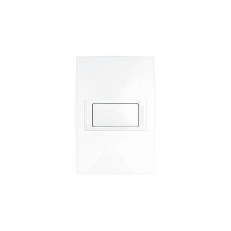 PLACA 1 MODULO COLOR BLANCO SCHNEIDER ELECTRIC - Envío Gratuito