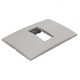 PLACA 1 MODULO COLOR BLANCO SCHNEIDER ELECTRIC - Envío Gratuito
