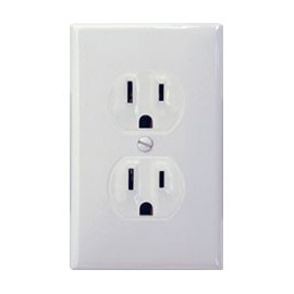CONTACTO DÚPLEX CON PLACA BLANCA - Envío Gratuito