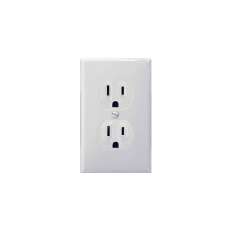 CONTACTO DÚPLEX CON PLACA BLANCA - Envío Gratuito