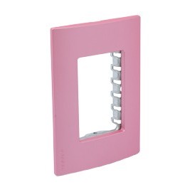 PLACA 3 VENTANAS FUCSIA SOFT - Envío Gratuito