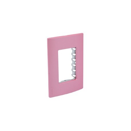 PLACA 3 VENTANAS FUCSIA SOFT - Envío Gratuito
