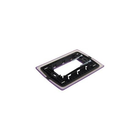 PLACA RESINA TEXT 3 MÓDULOS LAVANDA - Envío Gratuito