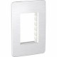 PLACA 3 MÓDULOS COSMIC GREY SCHNEIDER ELECTRIC - Envío Gratuito