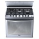 ESTUFA EMPOTRABLE 30" WHIRLPOOL TAPA CRISTAL - Envío Gratuito