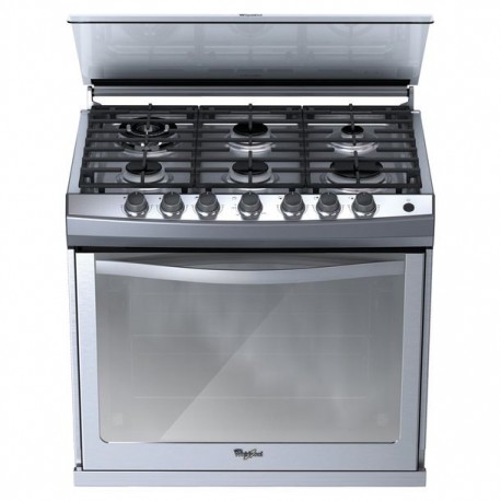 ESTUFA EMPOTRABLE 30" WHIRLPOOL TAPA CRISTAL - Envío Gratuito