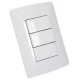 PLACA BLANCO 3M 2 INT SENCILLOS Y 1 FP - Envío Gratuito