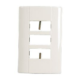 PLACA CHASIS MARFIL RESINA 3MOD. - Envío Gratuito