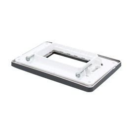 PLACA DE PLASTICO COLOR NEGRO - Envío Gratuito