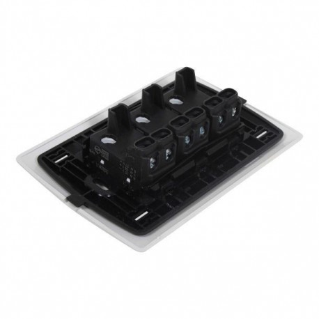 PLACA 3M 3 INT SENCILLOS BLANCO - Envío Gratuito