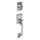 GATILLO CONTEMPO DOBLE CILINDRO ACABADO ACERO INOX. - Envío Gratuito