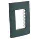 PLACA 3 VENTANAS VERDE SOFT - Envío Gratuito