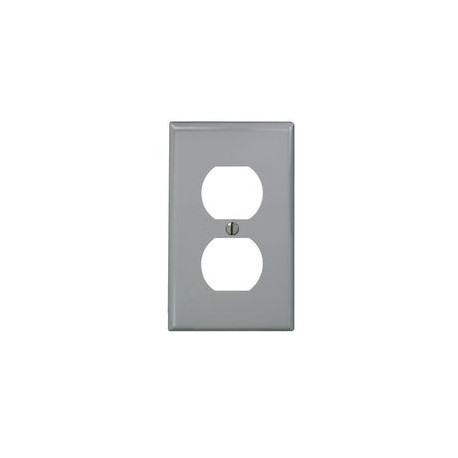 PLACA PARA CONTACTO DUPLEX GRIS - Envío Gratuito