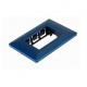 PLACA 3 VENTANAS AZUL - Envío Gratuito
