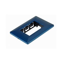 PLACA 3 VENTANAS AZUL - Envío Gratuito