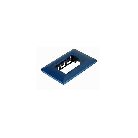 PLACA 3 VENTANAS AZUL - Envío Gratuito