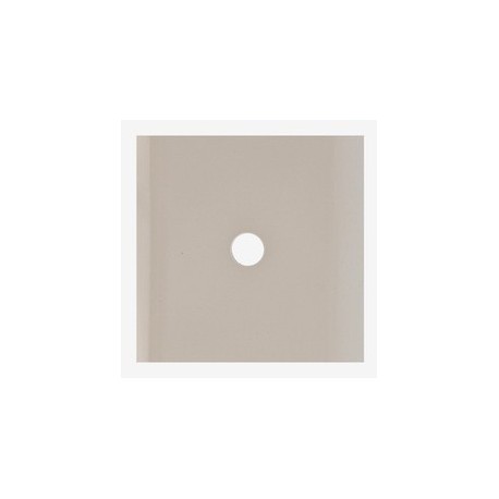 PLACA PASACABLE MARFIL - Envío Gratuito