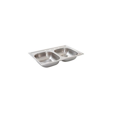 FREGADERO DOBLE 83.82X55.88X15.24 CM - Envío Gratuito