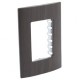 PLACA 3 VENTANAS WENGUE - Envío Gratuito