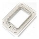PLACA 2 MÓDULOS COLOR BLANCO SCHNEIDER ELECTRIC - Envío Gratuito