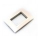 PLACA 2 MÓDULOS COLOR BLANCO SCHNEIDER ELECTRIC - Envío Gratuito