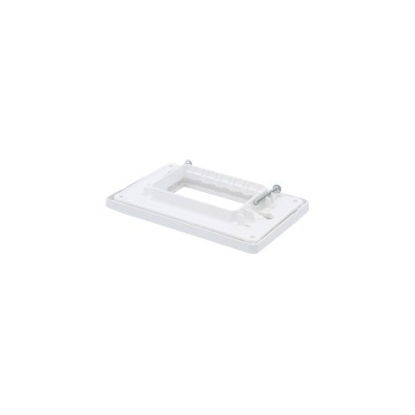 PLACA 3 MODULOS BLANCA - Envío Gratuito