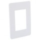 PLACA 3 MODULOS BLANCA - Envío Gratuito