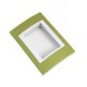 PLACA 3 MÓDULOS PLÁSTICA VERDE PISTACHE - Envío Gratuito