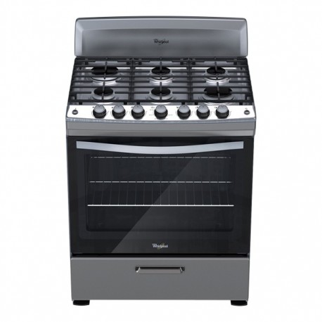 ESTUFA DE PISO WHIRLPOOL 30 6 QUEMADORES - Envío Gratuito