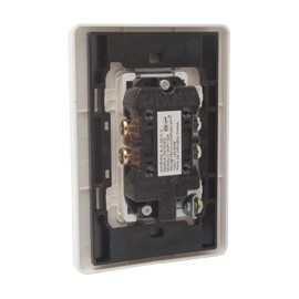 CONTACTO DÚPLEX 2 P T CON PLACA BLANCO - Envío Gratuito