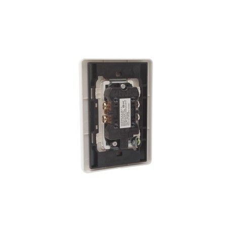 CONTACTO DÚPLEX 2 P T CON PLACA BLANCO - Envío Gratuito