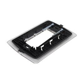 PLACA ALUMINIO 3 MÓDULOS PERLA - Envío Gratuito