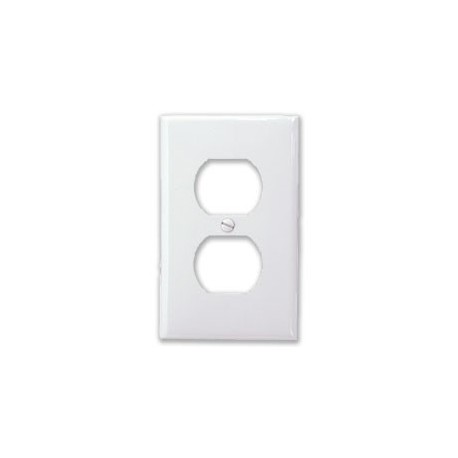 PLACA PARA CONTACTO DÚPLEX BLANCO - Envío Gratuito
