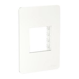 PLACA 2 MODULOS JUNTOS BLANCA - Envío Gratuito