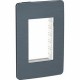 PLACA 3 MÓDULOS GALAXY BLACK SCHNEIDER ELECTRIC - Envío Gratuito
